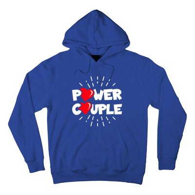 Anniversary Couple Gift Power Couple Gift Couples Valentine's Day Cool Gift Hoodie