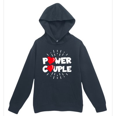 Anniversary Couple Gift Power Couple Gift Couples Valentine's Day Cool Gift Urban Pullover Hoodie