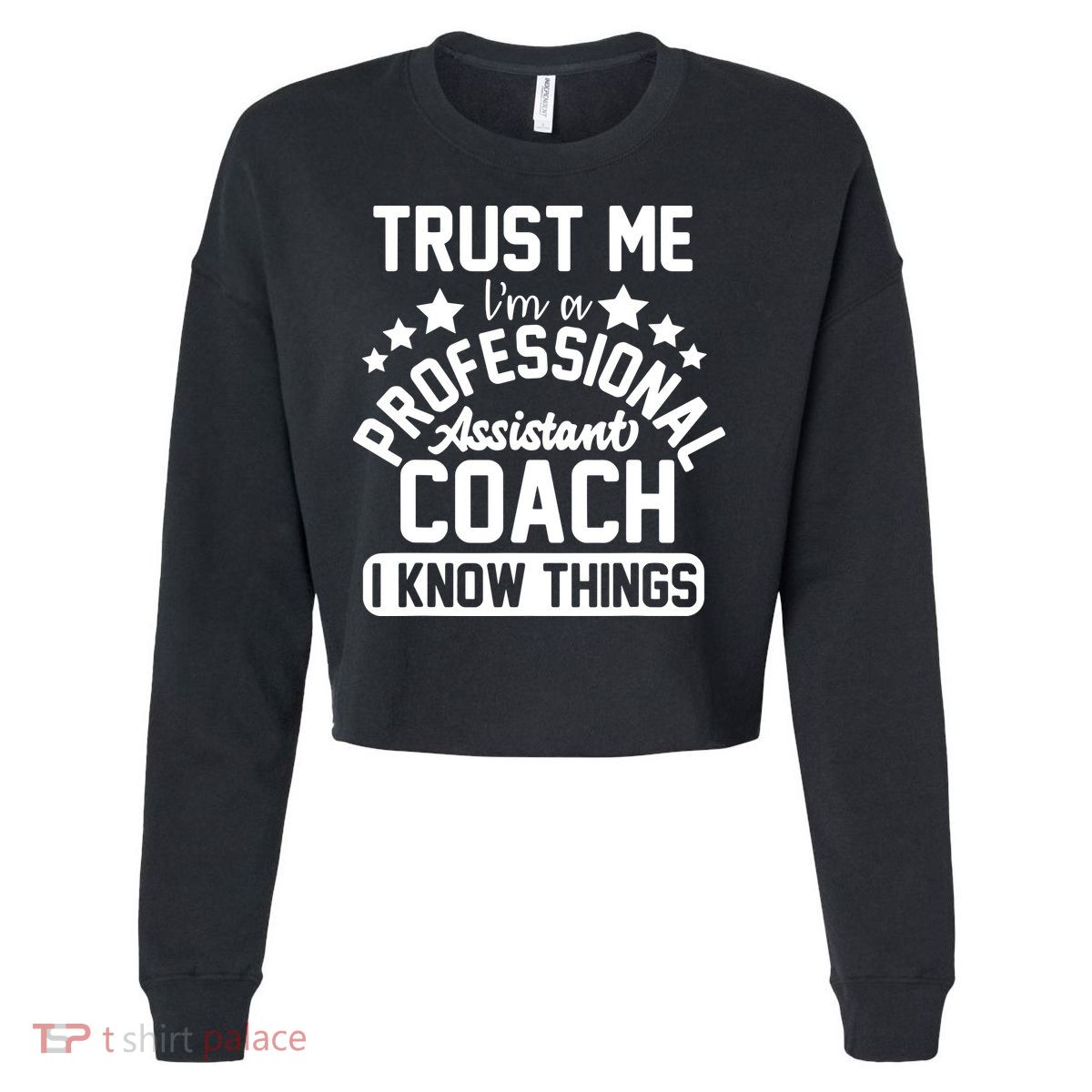 Assistant Coach Gift Idea Professional Coaches Cropped Pullover Crew