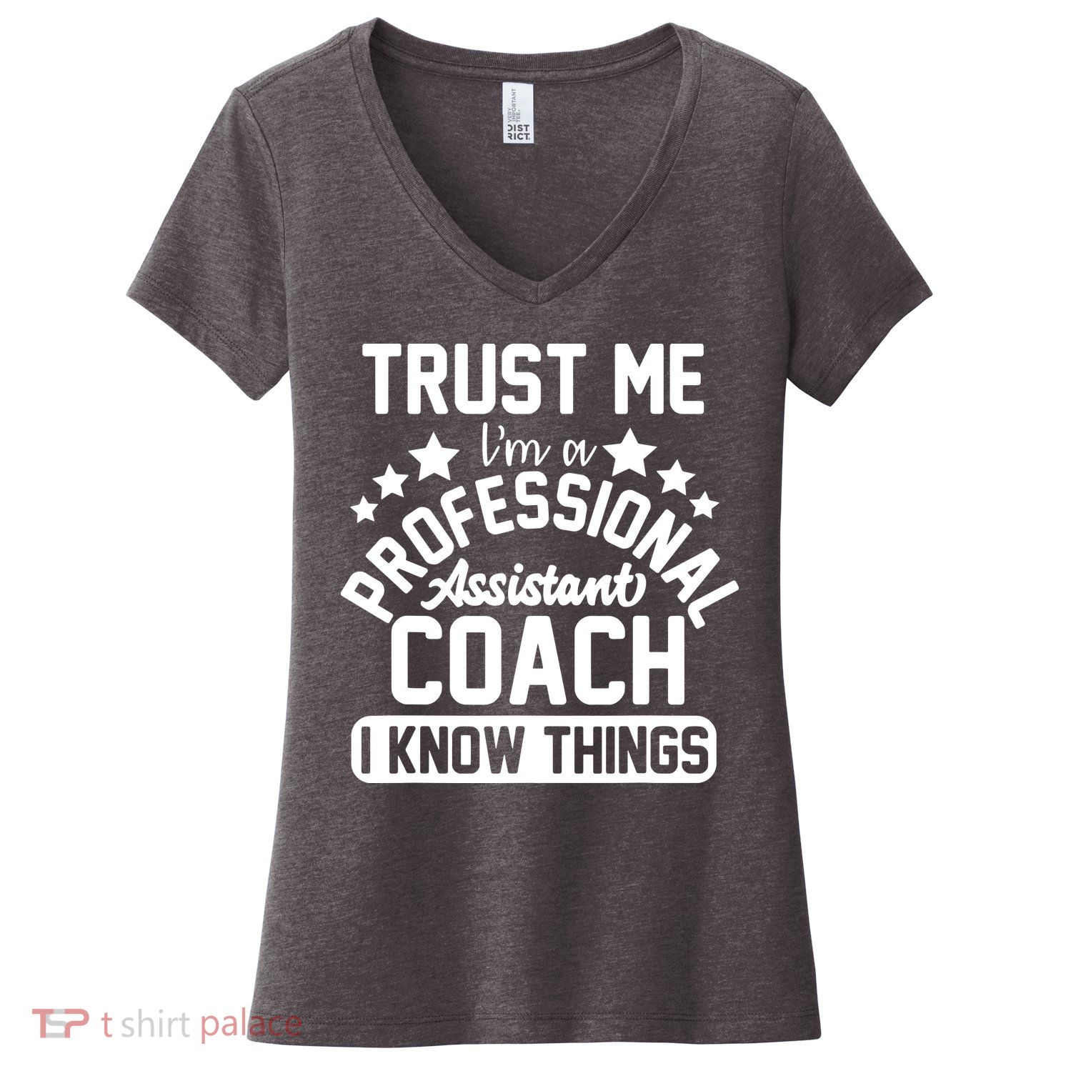 Assistant Coach Gift Idea Professional Coaches Women's V-Neck T-Shirt