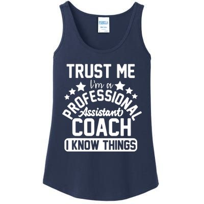 Assistant Coach Gift Idea Professional Coaches Ladies Essential Tank