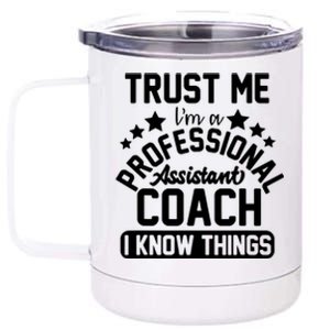 Assistant Coach Gift Idea Professional Coaches 12 oz Stainless Steel Tumbler Cup