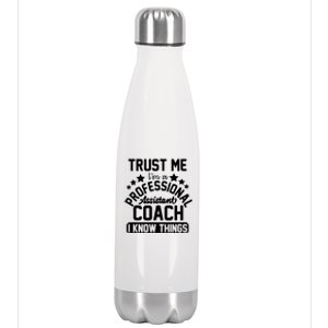 Assistant Coach Gift Idea Professional Coaches Stainless Steel Insulated Water Bottle