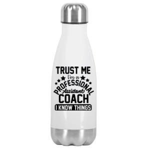 Assistant Coach Gift Idea Professional Coaches Stainless Steel Insulated Water Bottle