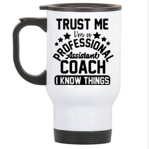 Assistant Coach Gift Idea Professional Coaches Stainless Steel Travel Mug