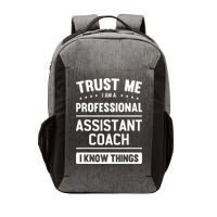 Assistant Coach Gift Idea Professional Coaches Vector Backpack