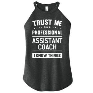 Assistant Coach Gift Idea Professional Coaches Women's Perfect Tri Rocker Tank