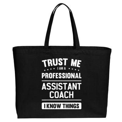 Assistant Coach Gift Idea Professional Coaches Cotton Canvas Jumbo Tote