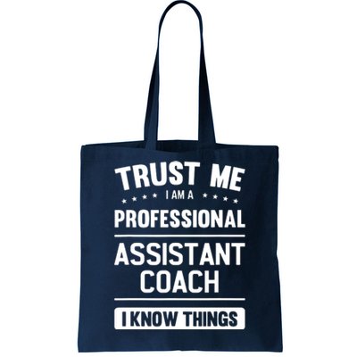 Assistant Coach Gift Idea Professional Coaches Tote Bag