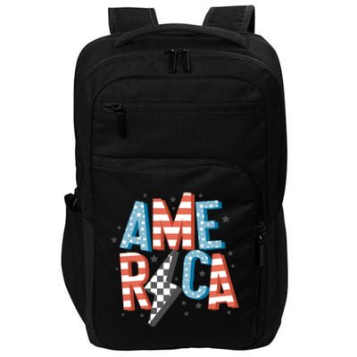 America Cute Gift Impact Tech Backpack