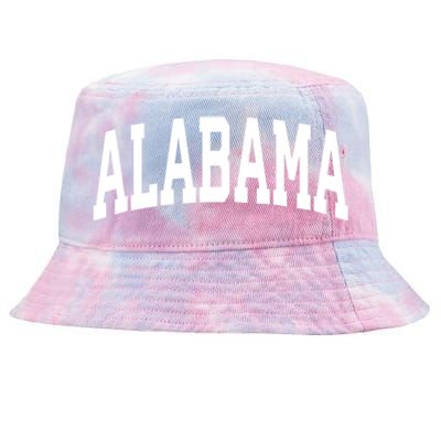 Alabama Crewneck Gift Sports College Style State Usa Tie-Dyed Bucket Hat