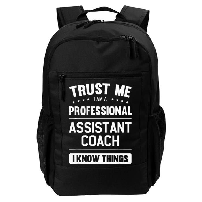 Assistant Coach Gift Idea Professional Coaches Daily Commute Backpack