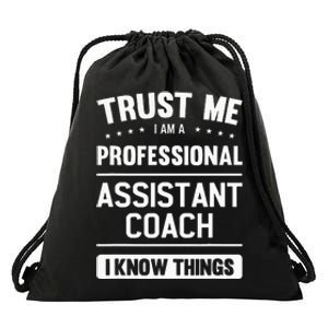 Assistant Coach Gift Idea Professional Coaches Drawstring Bag