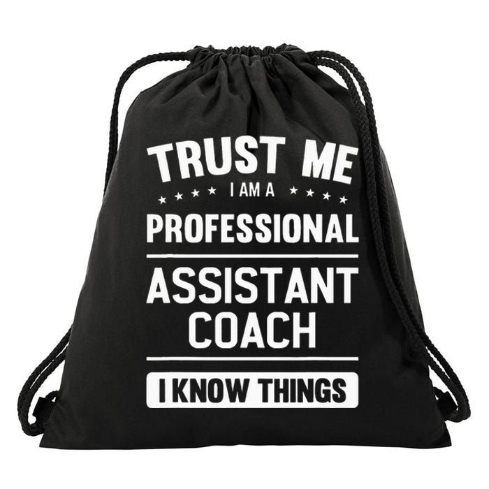 Assistant Coach Gift Idea Professional Coaches Drawstring Bag