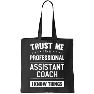 Assistant Coach Gift Idea Professional Coaches Tote Bag