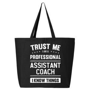 Assistant Coach Gift Idea Professional Coaches 25L Jumbo Tote