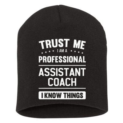 Assistant Coach Gift Idea Professional Coaches Short Acrylic Beanie