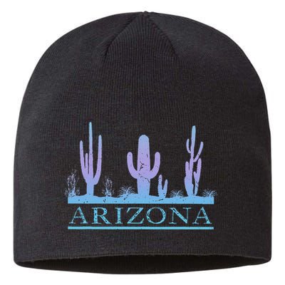 Arizona Cactus Garden Design Az Weathered Souvenir Sustainable Beanie