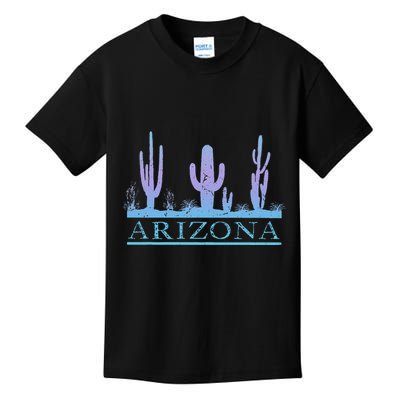 Arizona Cactus Garden Design Az Weathered Souvenir Kids T-Shirt