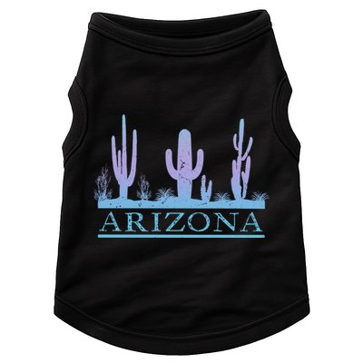 Arizona Cactus Garden Design Az Weathered Souvenir Cute Gift Doggie Tank