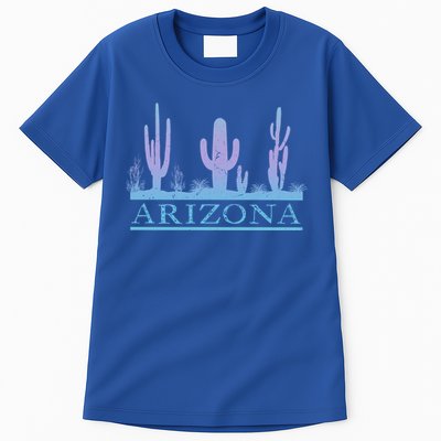 Arizona Cactus Garden Design Az Weathered Souvenir Cute Gift Tall T-Shirt
