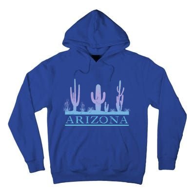 Arizona Cactus Garden Design Az Weathered Souvenir Cute Gift Tall Hoodie