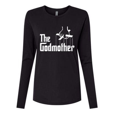 American Classics Godmother The Movie Distress Mothers Day Womens Cotton Relaxed Long Sleeve T-Shirt