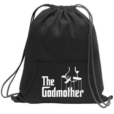 American Classics Godmother The Movie Distress Mothers Day Sweatshirt Cinch Pack Bag