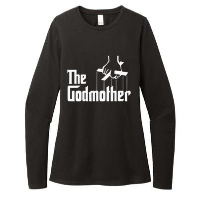 American Classics Godmother The Movie Distress Mothers Day Womens CVC Long Sleeve Shirt