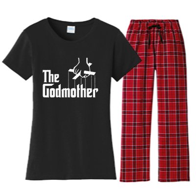 American Classics Godmother The Movie Distress Mothers Day Women's Flannel Pajama Set