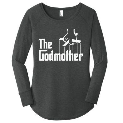 American Classics Godmother The Movie Distress Mothers Day Women's Perfect Tri Tunic Long Sleeve Shirt