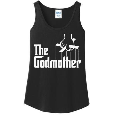 American Classics Godmother The Movie Distress Mothers Day Ladies Essential Tank