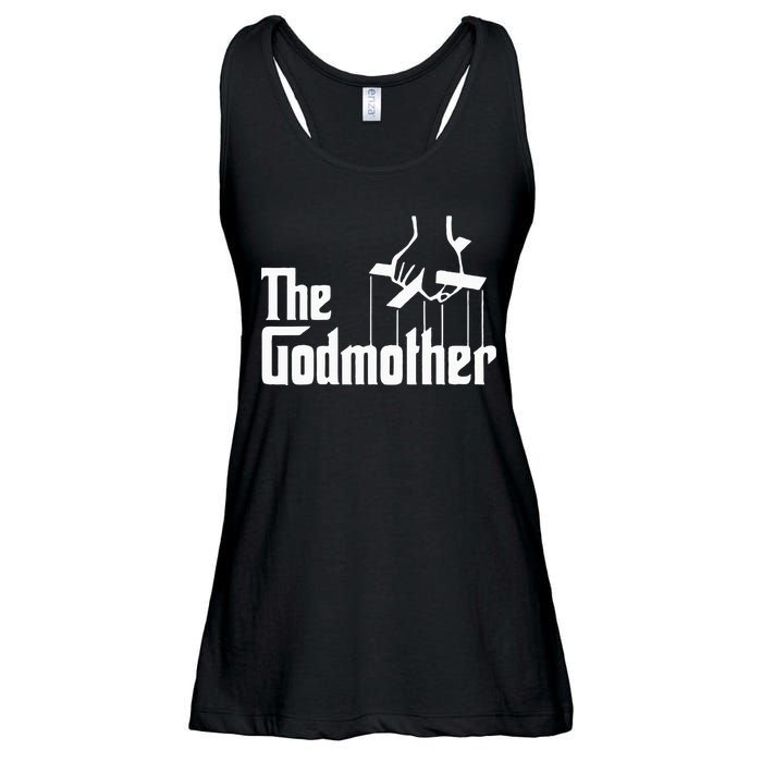 American Classics Godmother The Movie Distress Mothers Day Ladies Essential Flowy Tank