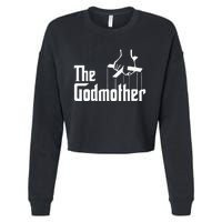 American Classics Godmother The Movie Distress Mothers Day Cropped Pullover Crew