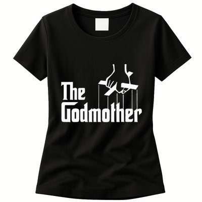 American Classics Godmother The Movie Distress Mothers Day Women's T-Shirt