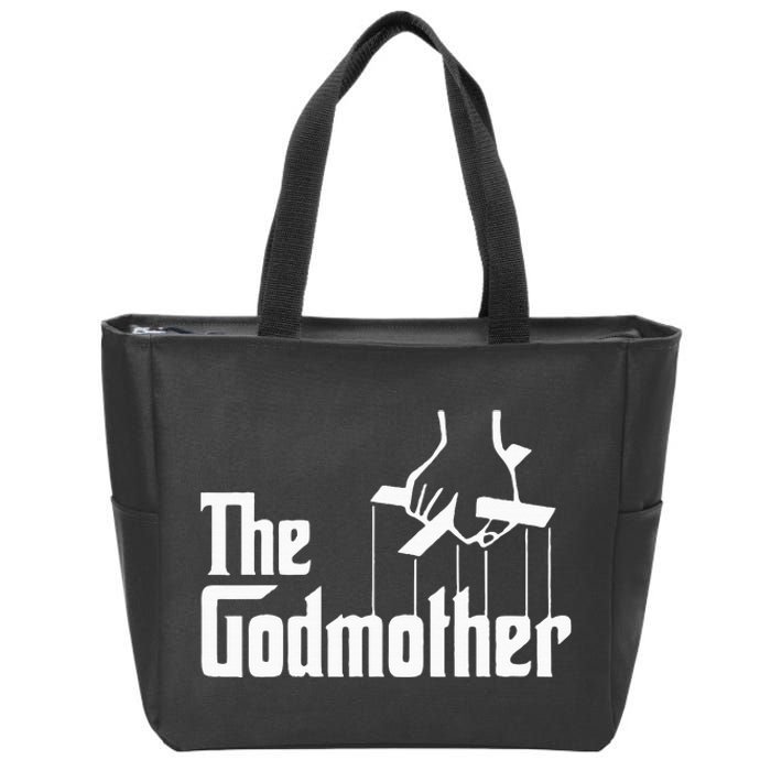 American Classics Godmother The Movie Distress Mothers Day Zip Tote Bag