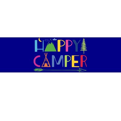 Arrow Camper Happy Summer Camp Camping Gift Great Gift Bumper Sticker