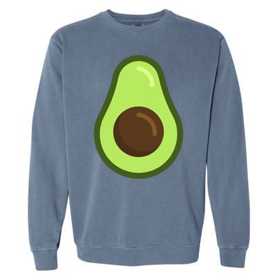 Avocado Costume Halloween Vegan Gift Garment-Dyed Sweatshirt