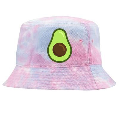 Avocado Costume Halloween Vegan Gift Tie-Dyed Bucket Hat