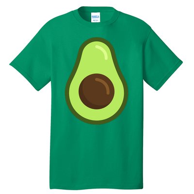 Avocado Costume Halloween Vegan Gift Tall T-Shirt