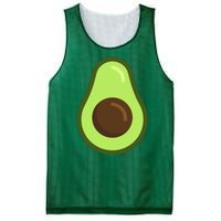 Avocado Costume Halloween Vegan Gift Mesh Reversible Basketball Jersey Tank