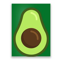 Avocado Costume Halloween Vegan Gift Poster