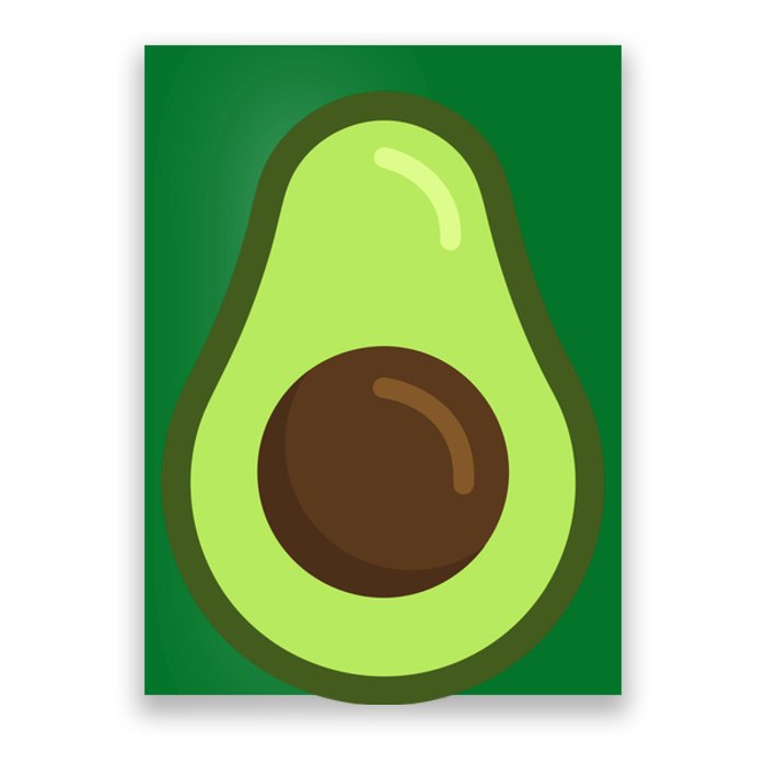 Avocado Costume Halloween Vegan Gift Poster