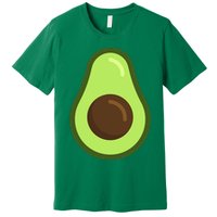 Avocado Costume Halloween Vegan Gift Premium T-Shirt