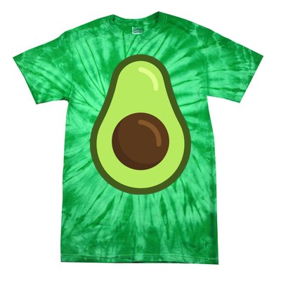 Avocado Costume Halloween Vegan Gift Tie-Dye T-Shirt