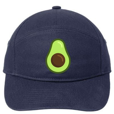 Avocado Costume Halloween Vegan Gift 7-Panel Snapback Hat