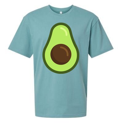 Avocado Costume Halloween Vegan Gift Sueded Cloud Jersey T-Shirt