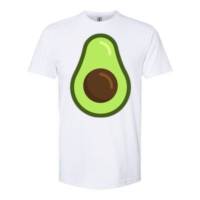 Avocado Costume Halloween Vegan Gift Softstyle CVC T-Shirt