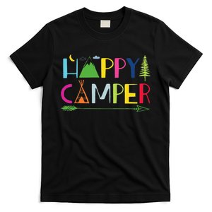 Arrow Camper Happy Summer Camp Camping Gift Men Women Kids T-Shirt