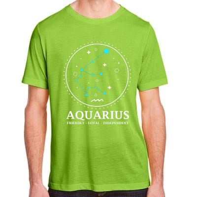 Aquarius Constellation Horoscope Aquarius Symbol Cool Gift Adult ChromaSoft Performance T-Shirt